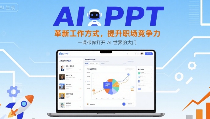 AI+PPT：革新工作方式，提升职场竞争力，一课带你打开 AI 世界的大门-乐码云集