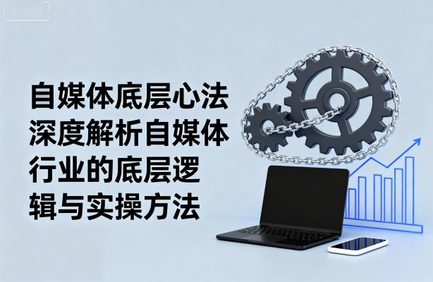 自媒体底层心法，深度解析自媒体行业的底层逻辑与实操方法-乐码云集