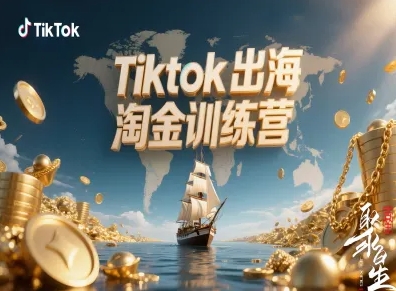 Tiktok出海淘金训练营，跨境电商TK实战变现-乐码云集