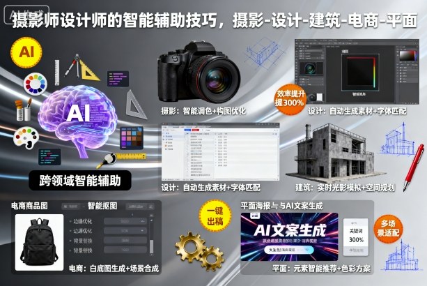 摄影师设计师的智能辅助技巧，摄影-设计-建筑-电商-平面-乐码云集