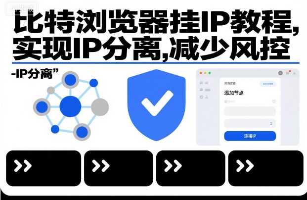 比特浏览器挂IP教程，实现IP分离，减少风控-乐码云集