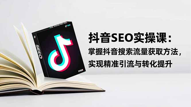 抖音SEO实战引流课：掌握抖音搜索流量获取方法，实现精准引流与转化提升-乐码云集