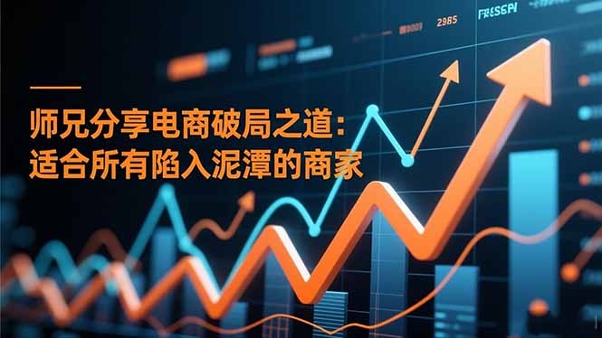 师兄分享电商破局之道：适合所有陷入泥潭的商家-乐码云集
