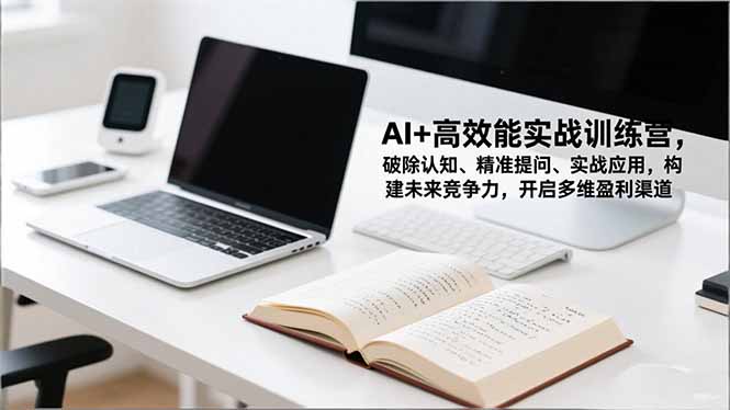 AI+高效能实战训练营，破除认知、精准提问、实战应用，构建未来竞争力，开启多维盈利渠道-乐码云集