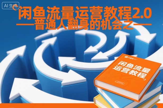 闲鱼流量运营教程2.0——普通人翻身的机会之一-乐码云集