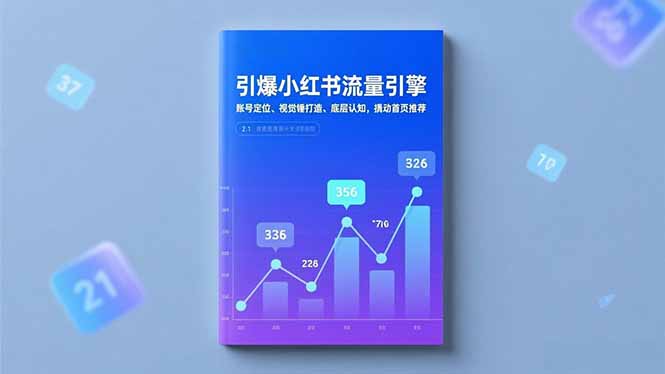 引爆小红书流量引擎，账号定位、视觉锤打造、底层认知，撬动首页推荐-乐码云集