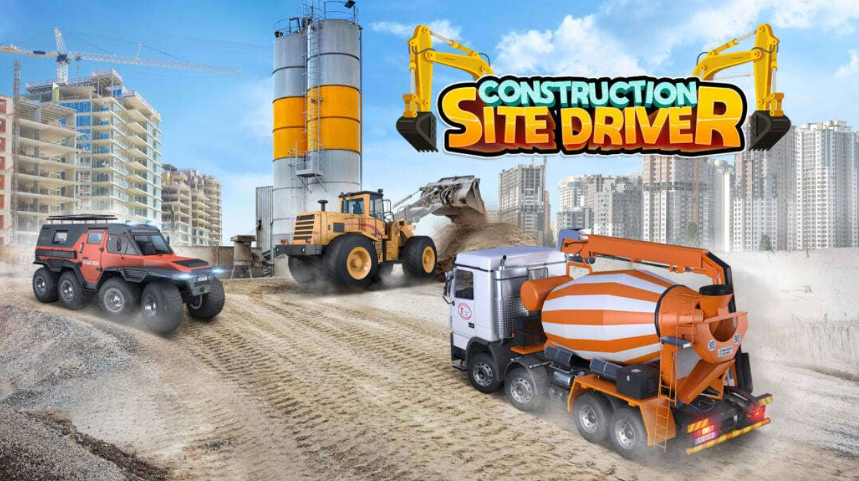 《建筑工地司机 Construction Site Driver》Switch英文版NSZ下载-乐码云集