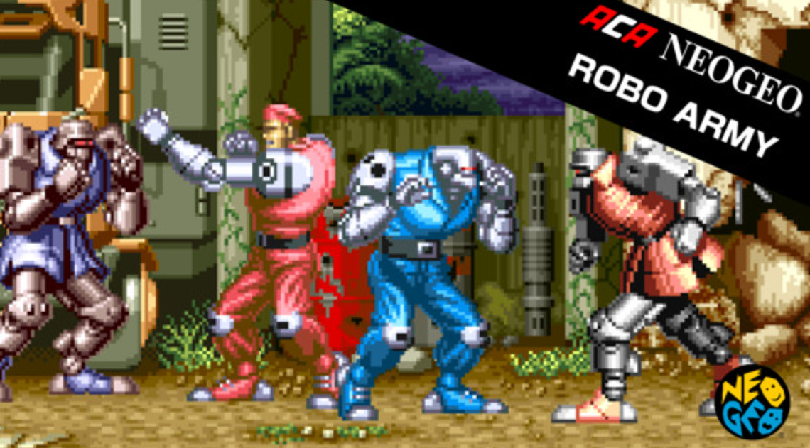《街机：机甲神兵 ACA NEOGEO ROBO ARMY》Switch英日文版NSP下载-乐码云集