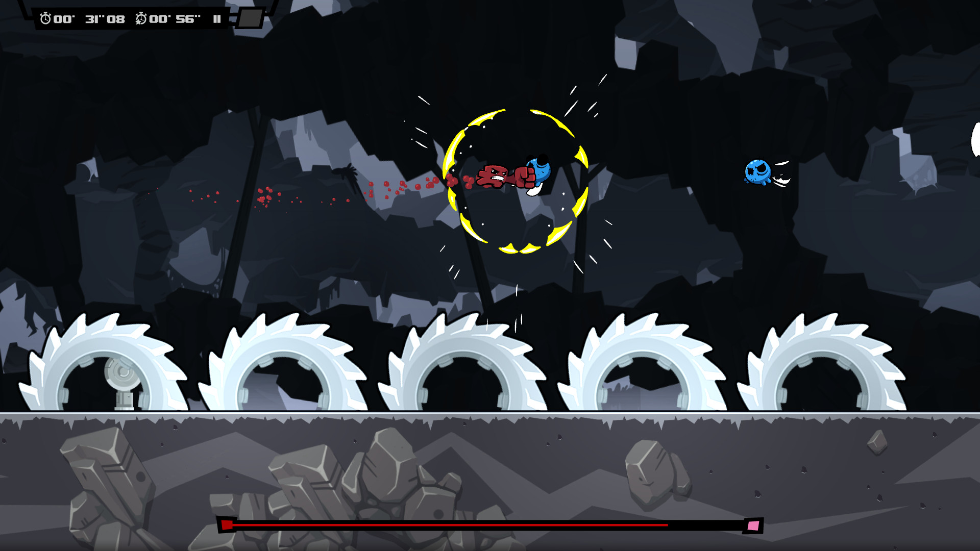 《超级食肉男孩：永无止境 Super Meat Boy Forever》Switch中文版NSZ下载 +v262144补丁-乐码云集
