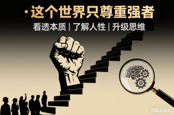 开悟1.0：这个世界只尊重强者，看透本质-了解人性-升级思维-乐码云集