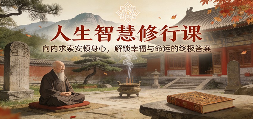 人生智慧修行课：向内求索安顿身心，解锁幸福与命运的终极答案-乐码云集