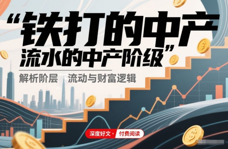 付费文章：铁打的中产，流水的中产阶级-乐码云集