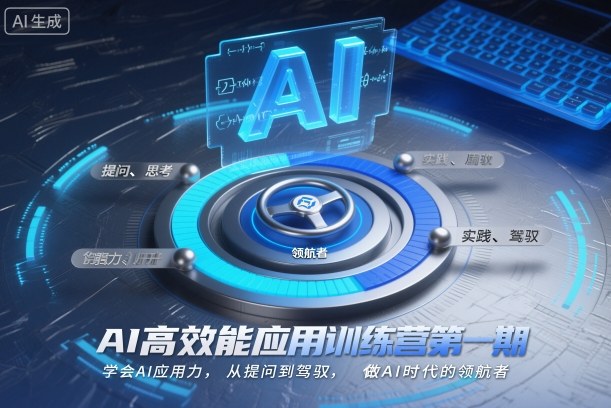 AI高效能应用训练营第一期，学会AI应用力，从提问到驾驭，做AI时代的领航者(更新)-乐码云集