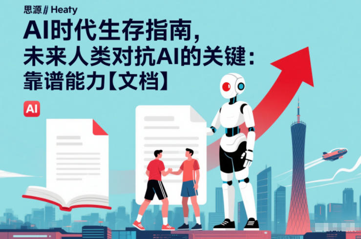 AI时代生存指南，未来人类对抗AI的关键：靠谱能力【文档】-乐码云集