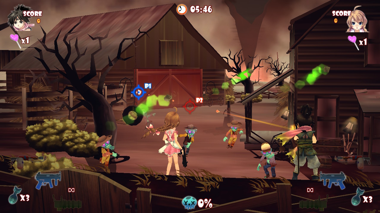 《僵尸梦游仙境DX .Zombie Panic in Wonderland DX》Switch美版英文NSP下载 – 含1.0.2补丁-乐码云集