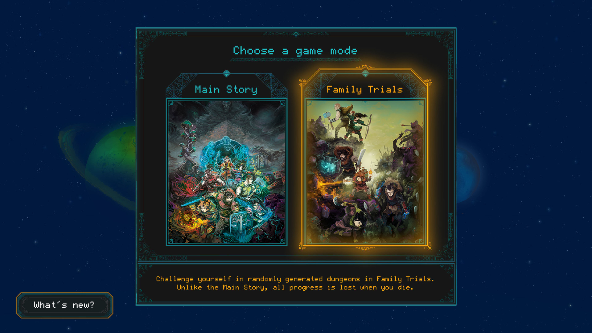 《莫塔之子 Children of Morta》Switch中文版NSP下载 – 含1.0.9补丁-乐码云集