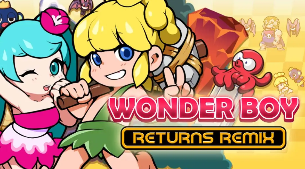 《神奇小子回归 .WonderBoy Returns Remix》Switch美版英文NSP下载 – 含1.0.4补丁-乐码云集