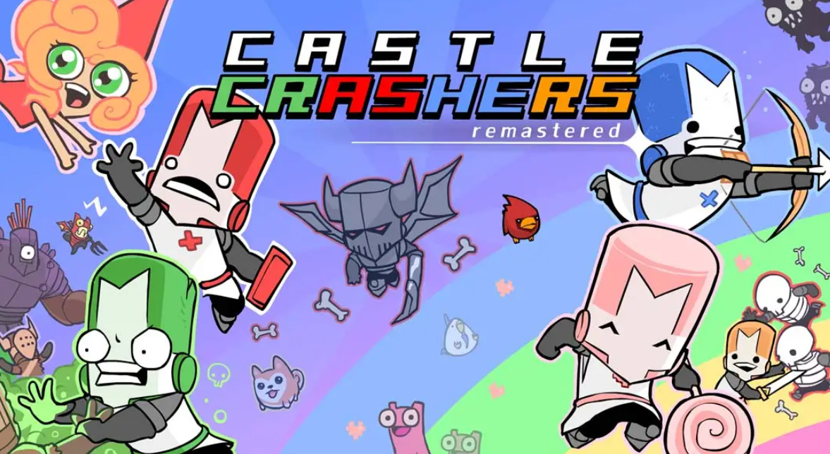 《城堡毁灭者 重置版 Castle Crashers Remastered》Switch美版中文NSP下载 – 含1.0.7补丁-乐码云集