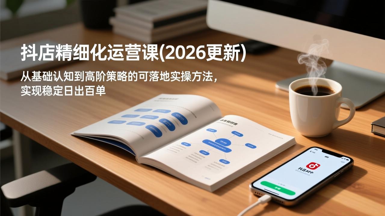 抖店精细化运营课(2026更新-乐码云集