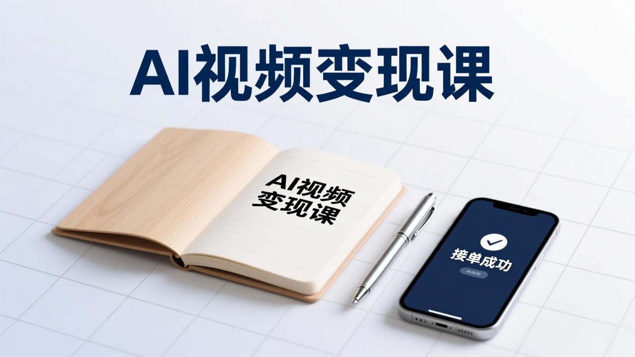 AI视频变现课，学完即可创作短片、接商单，实现副业增收，单项目报价可达千元-乐码云集