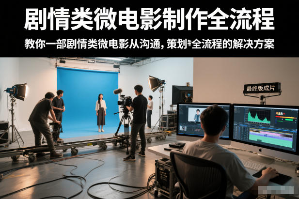 剧情类微电影制作全流程，教你一部剧情类微电影从沟通，策划到拍摄制作全流程的解决方案-乐码云集