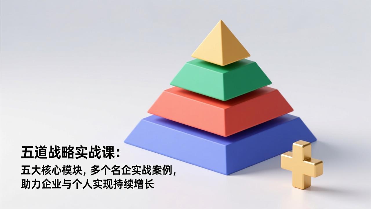 五道战略实战课：五大核心模块，多个名企实战案例，助力企业与个人实现持续增长-乐码云集
