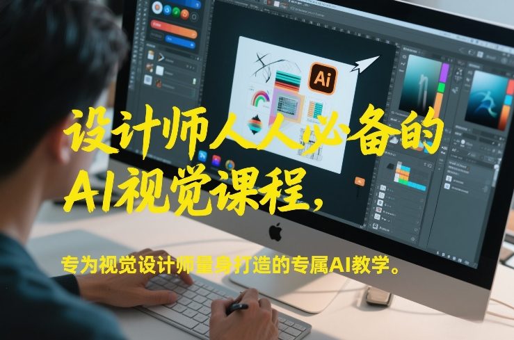 设计师人人必备的AI视觉课程，专为视觉设计师量身打造的专属AI教学-乐码云集
