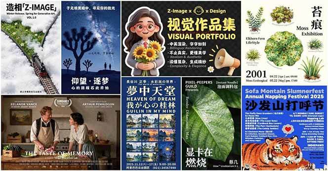 图片[3]-Z-Image – 逼真照片级文生图神器 WebUI+ComfyUI工作流 一键整合包-乐码云集
