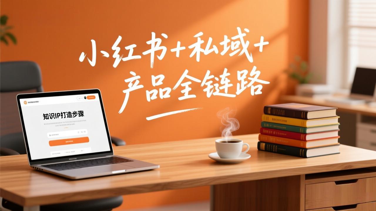 个人IP系统变现课2026，小红书+私域+产品全链路，手把手教你打造年入百万的知识IP-乐码云集