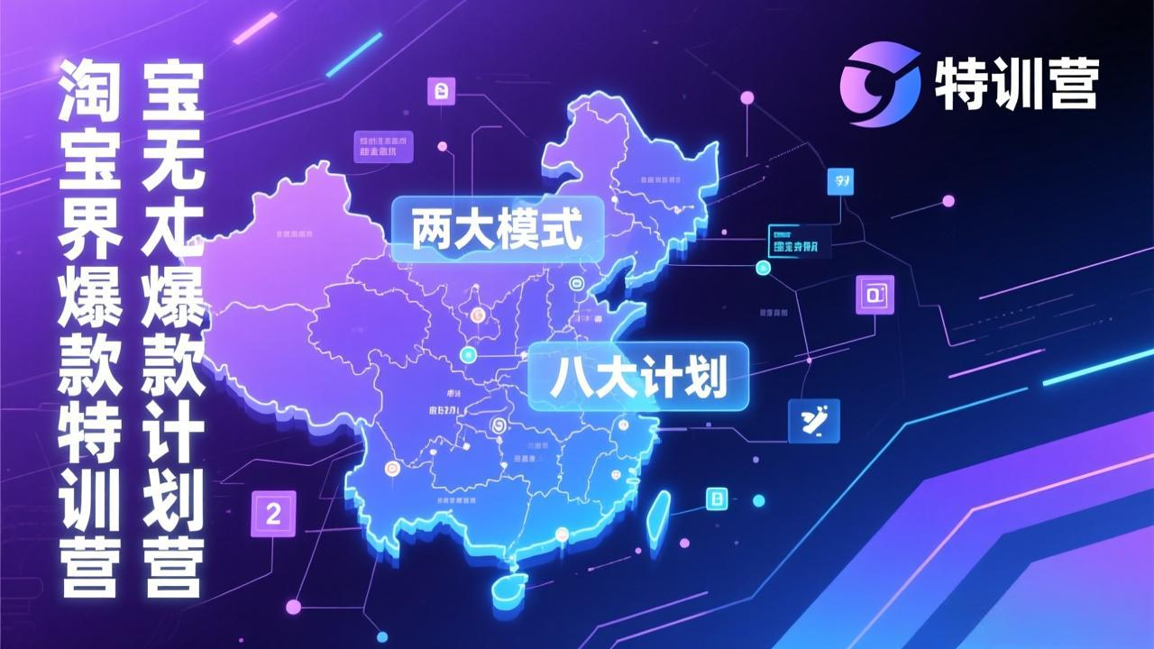 淘宝无界爆款训练营：2026年1月杭州线下高端集训课，3天构建两大模式八大计划体系-乐码云集