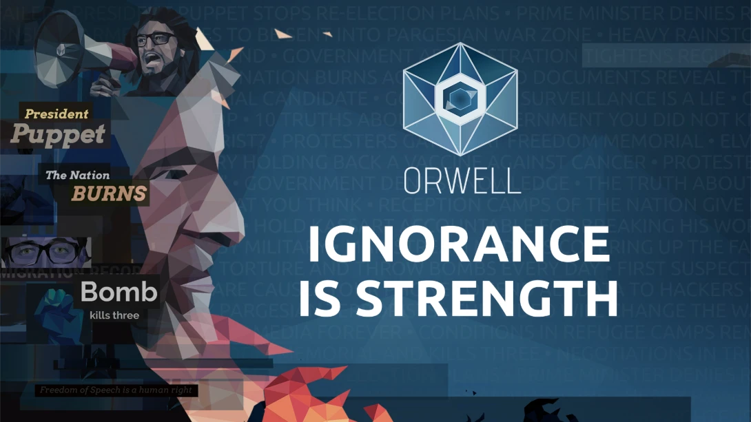 【美版】奥威尔 无知就是力量 .Orwell Ignorance is Strength 中文-乐码云集
