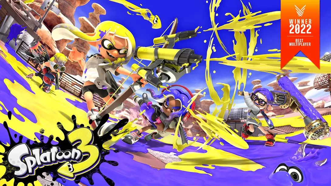 【美版】喷射战士3 斯普拉遁3 Splatoon 3 中文-乐码云集