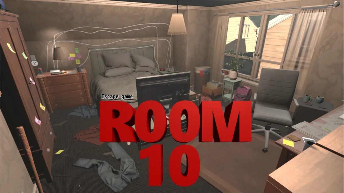 【美版】逃脱游戏 R00M10 .Escape game R00M10 中文-乐码云集