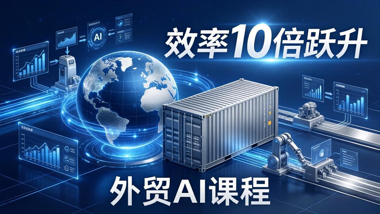 外贸人AI破局课：从零部署n8n搭建数字员工，让AI自动执行复杂工作流，效率10倍跃升-乐码云集