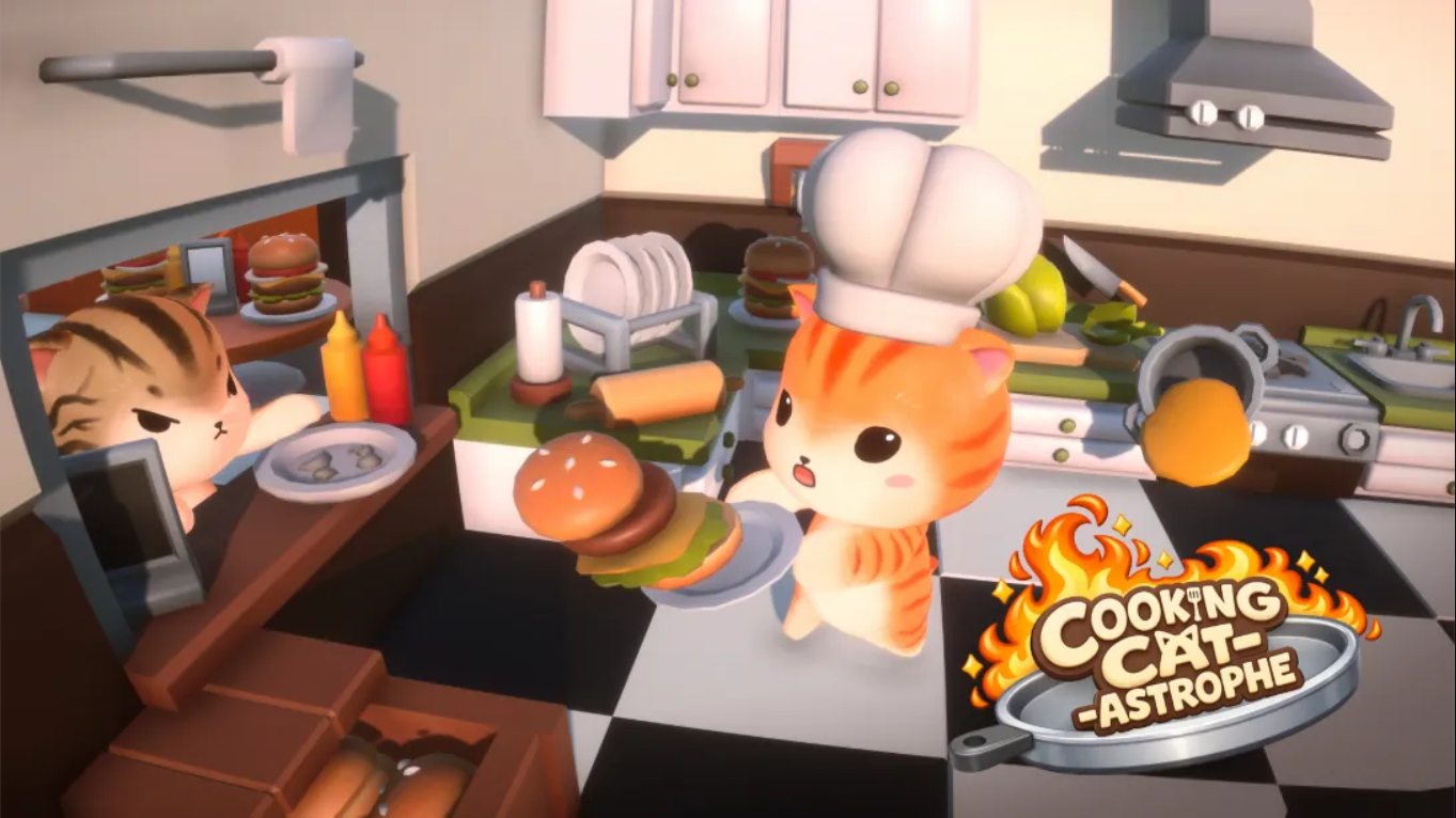 【美版】猫咪闹厨房 .Cooking Cat-Astrophe 中文-乐码云集