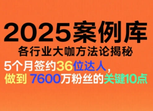 波波来了案例库，收录各行业大咖的方法论，各行业大咖方法论揭秘(更新2026年3月)-乐码云集