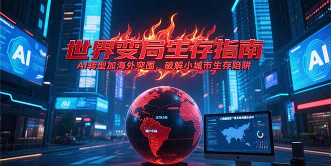 付费文章《世界变局生存指南，AI转型加海外突围，破解小城市生存陷阱》-乐码云集