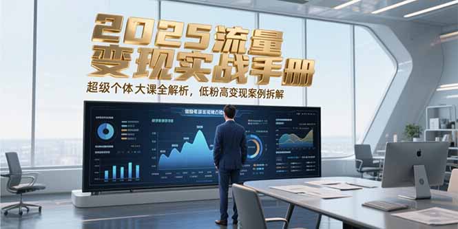 2025流量变现实战手册，超级个体大课全解析，低粉高变现案例拆解-乐码云集