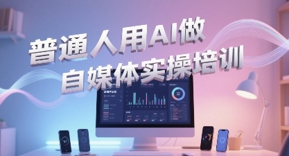 普通一个人用AI做自媒体，助你轻松开启AI自媒体创作之路-乐码云集
