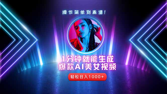 2025年最强副业：用AI做短视频，从零开始打造爆款账号！-乐码云集
