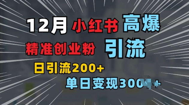 小红书一张图片“引爆”创业粉，单日+200+精准创业粉 可筛选付费意识创业粉【揭秘】-乐码云集