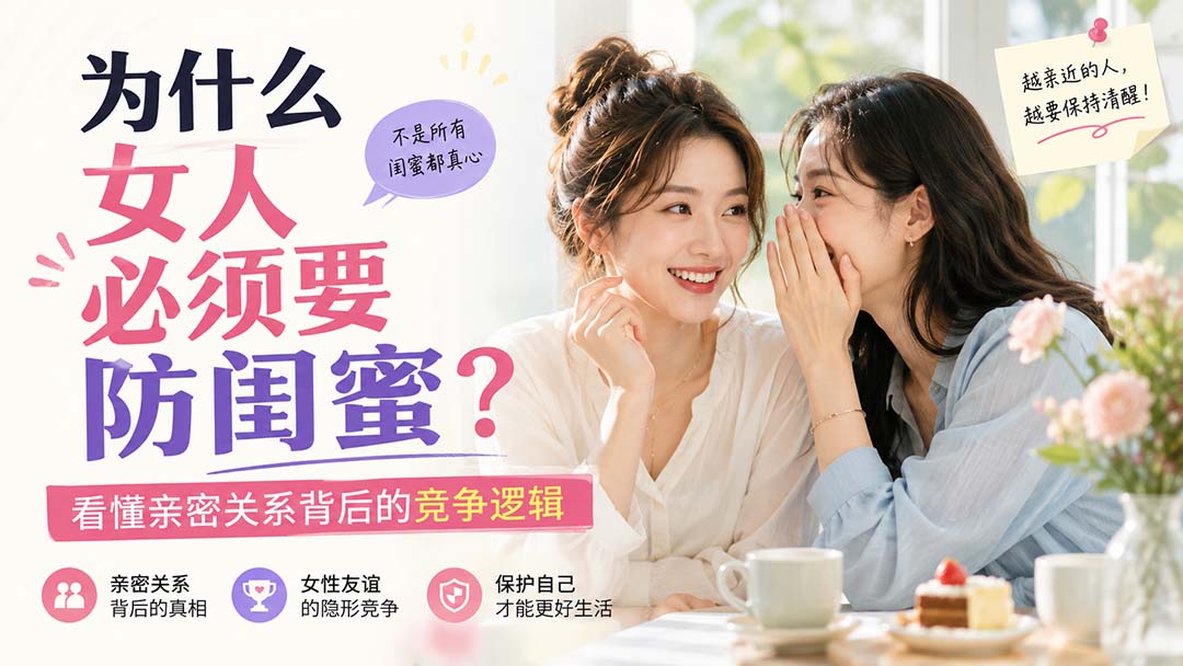 付费文章：为什么女人必须要防闺蜜？看懂亲密关系背后的竞争逻辑-乐码云集