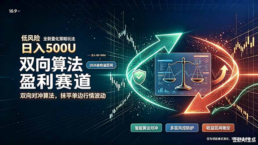 算法对冲/EA量化，日入500刀，躺着赚钱！你把它当做“自动提款机”，它把你就爆了-乐码云集