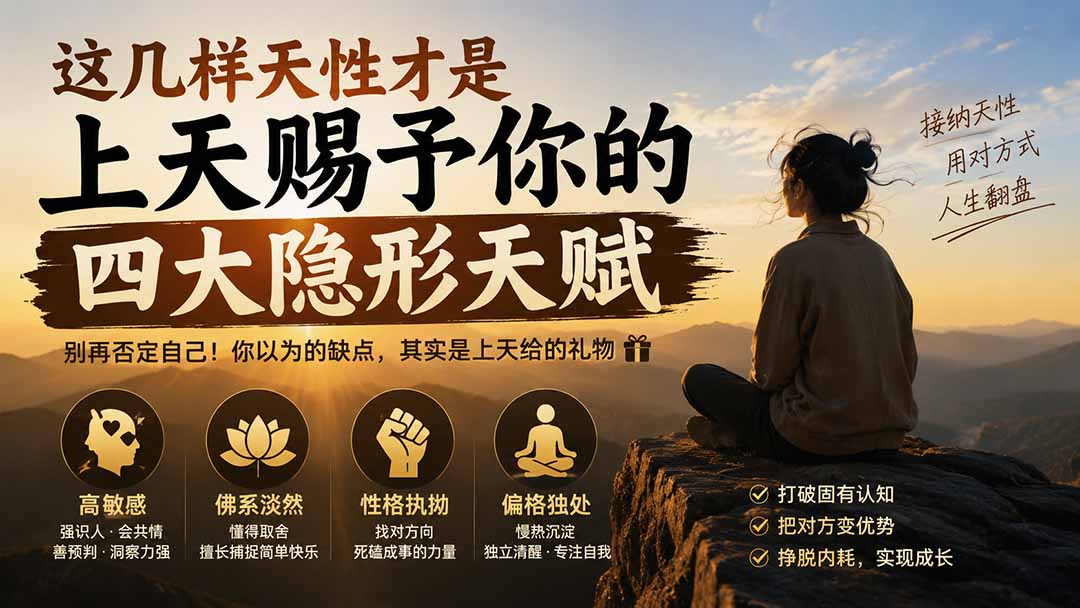 付费文章:这几样天性才是上天赐予你的四大隐形天赋-乐码云集