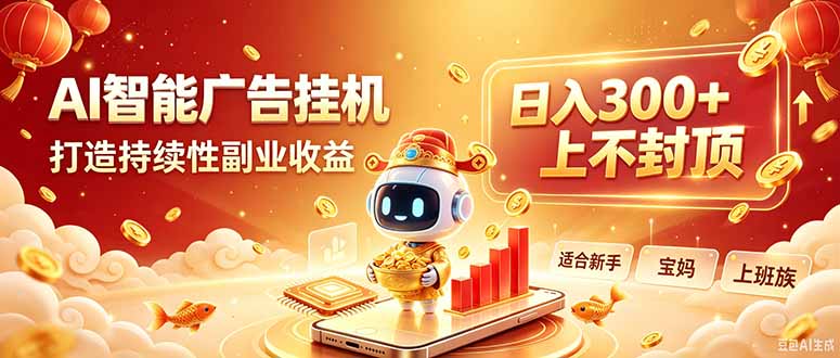 告别手动干活！AI自动化，解锁线上被动收益-乐码云集