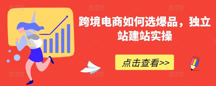 跨境电商如何选爆品，独立站建站实操-乐码云集