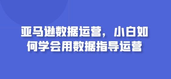 亚马逊数据运营，小白如何学会用数据指导运营-乐码云集