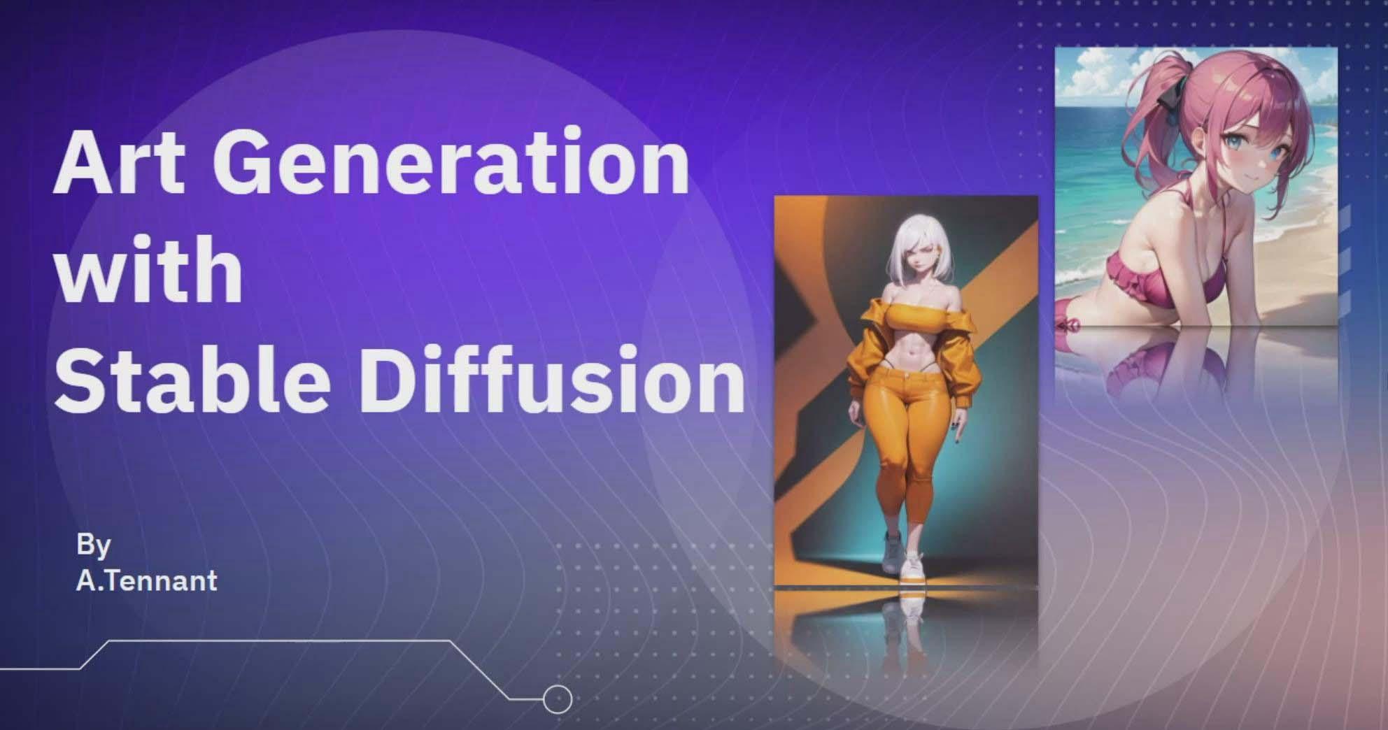 图片[1]-利用Stable Diffusion AI人工智能生成动漫艺术分步教程-14节课-中英字幕-乐码云集