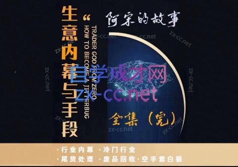 阿宋的故事·生意内幕与手段-乐码云集