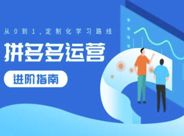 拼多多运营进阶指南，从0到1定制化学习路线-乐码云集